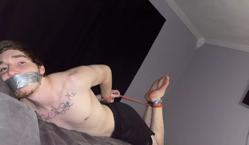 ISO humiliation for being bound & gagged