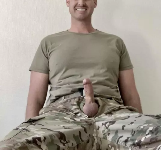 Just warning you that you may not wanna get off of me after you take a seat