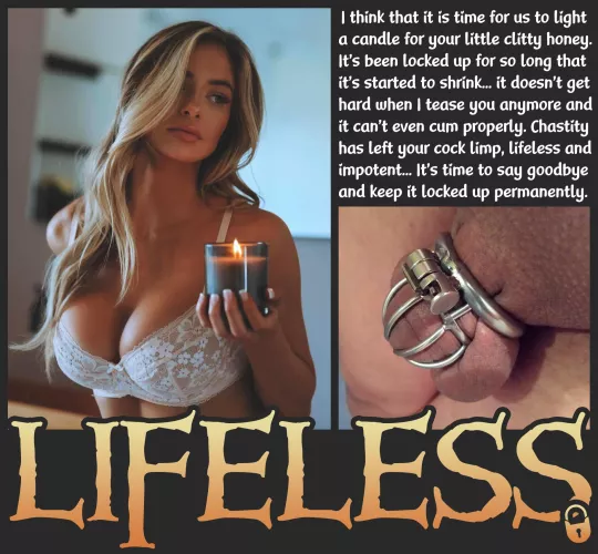 LIFELESS [chastity] [femdom] [denial]