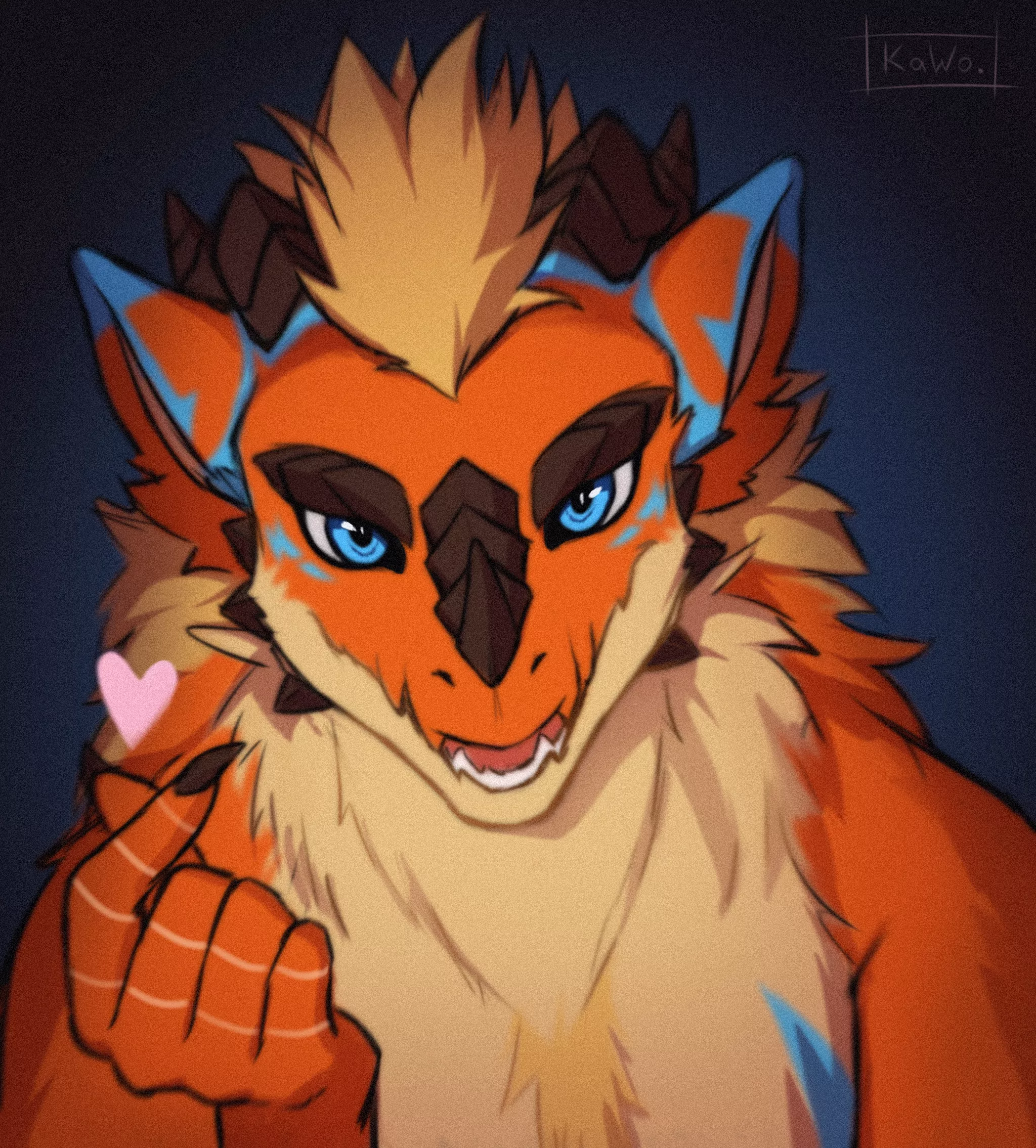 Little gift for FangSladeDrum on twitter (art by me)