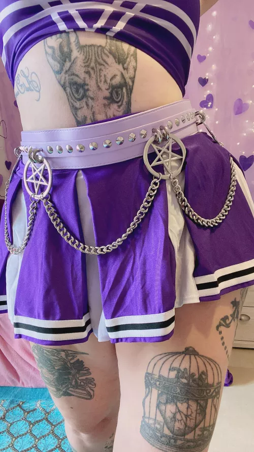 mini cheerleader skirt