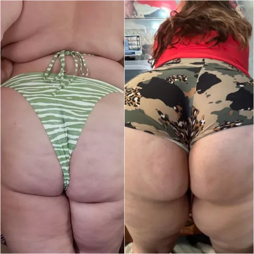 My ass has gotten so much thicker!