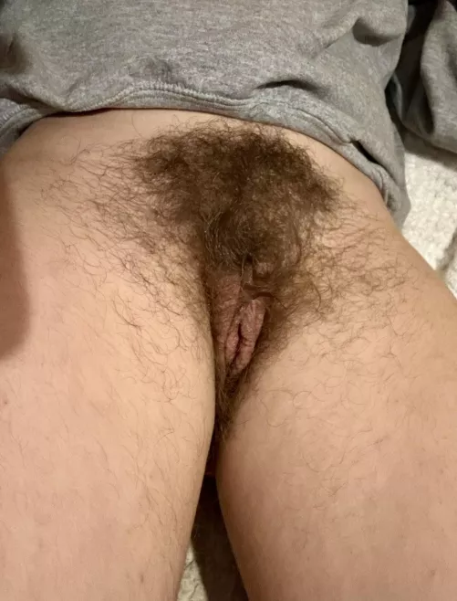 My bush keeps me warm in the winter ❄️