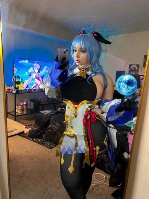 My Ganyu attempt from Genshin Impact (lovebugchanel)