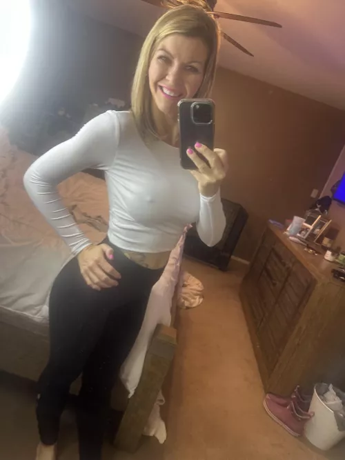 My gym outfit makes me naughty, your mind makes you naughty