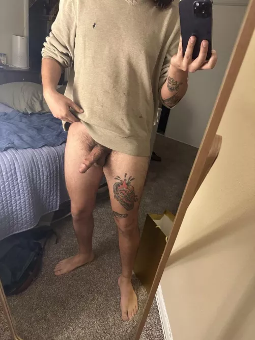 Not super tatted up, I’ve been told my thigh tattoo is my best one