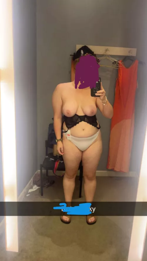 Picking an out fit for my bull (boss) to enjoy ;)