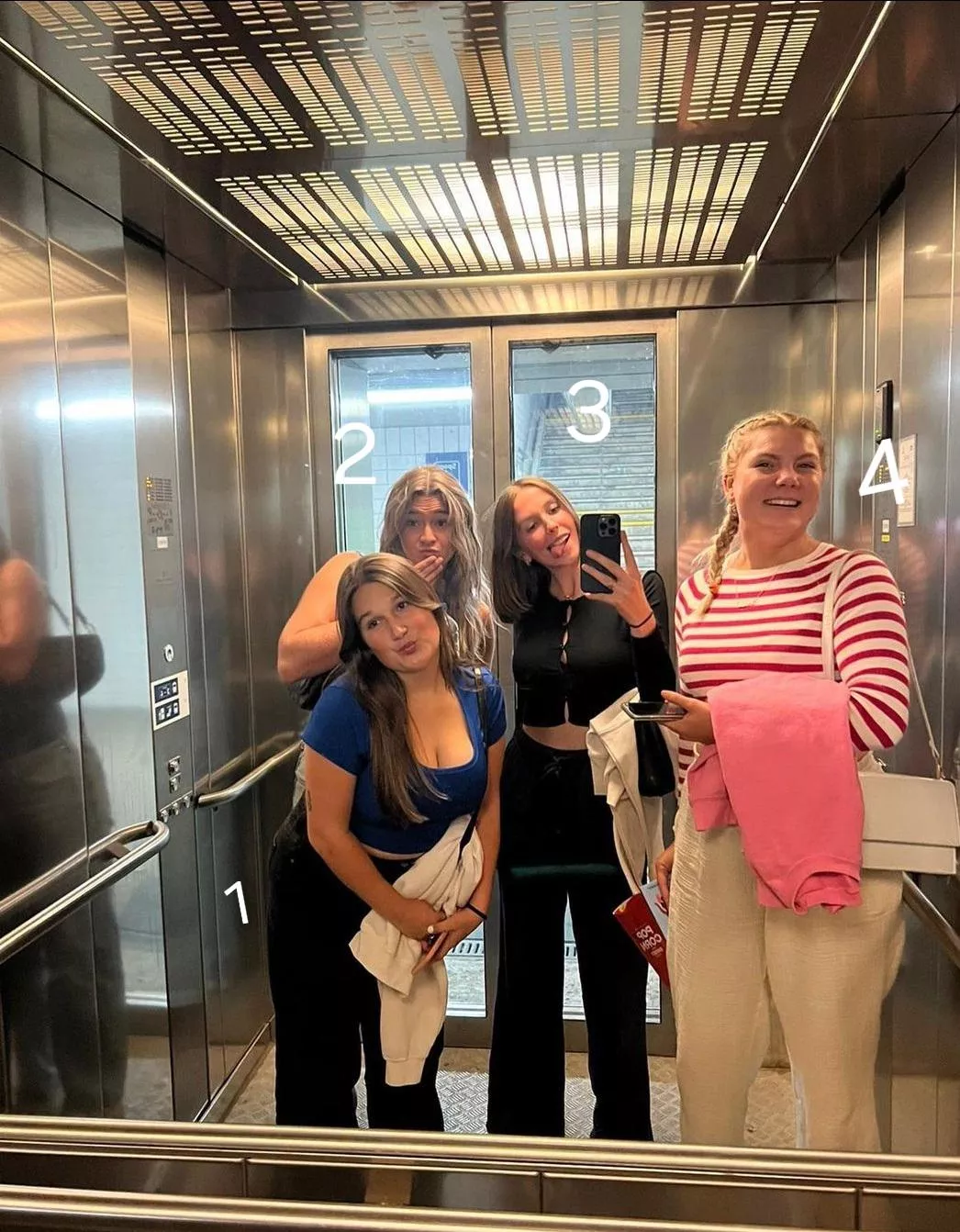 Rank these college girls