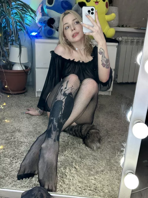 Rip my fishnets and slide inside