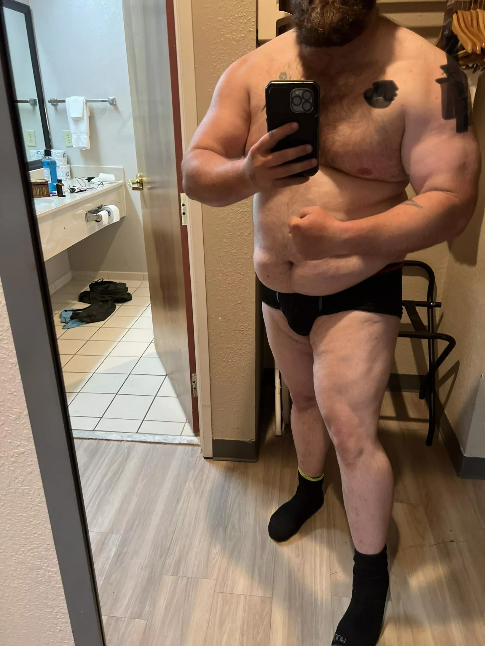 Rub this belly while you suck me dry