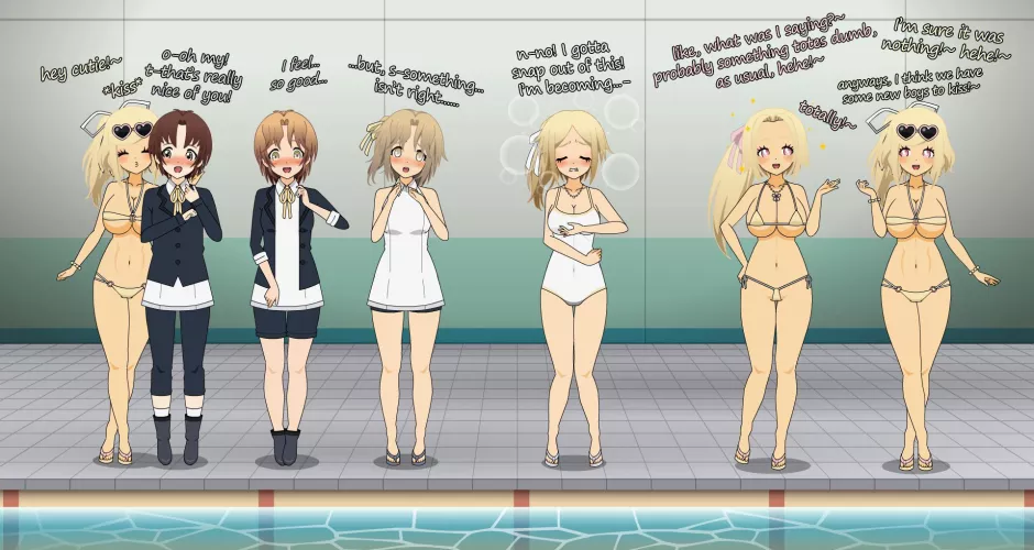 Simple Bimbo Virus TG TF (Kisekae, MTF, Mental Changes/Hypnosis, Human->Bimbo)