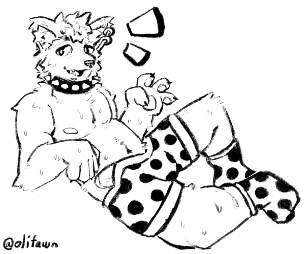 sino wearin spots (olifawn)