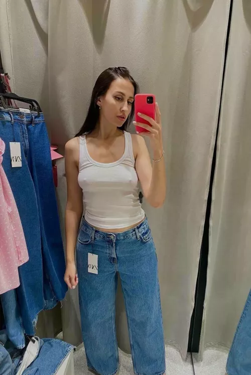 take the jeans or the top or both?