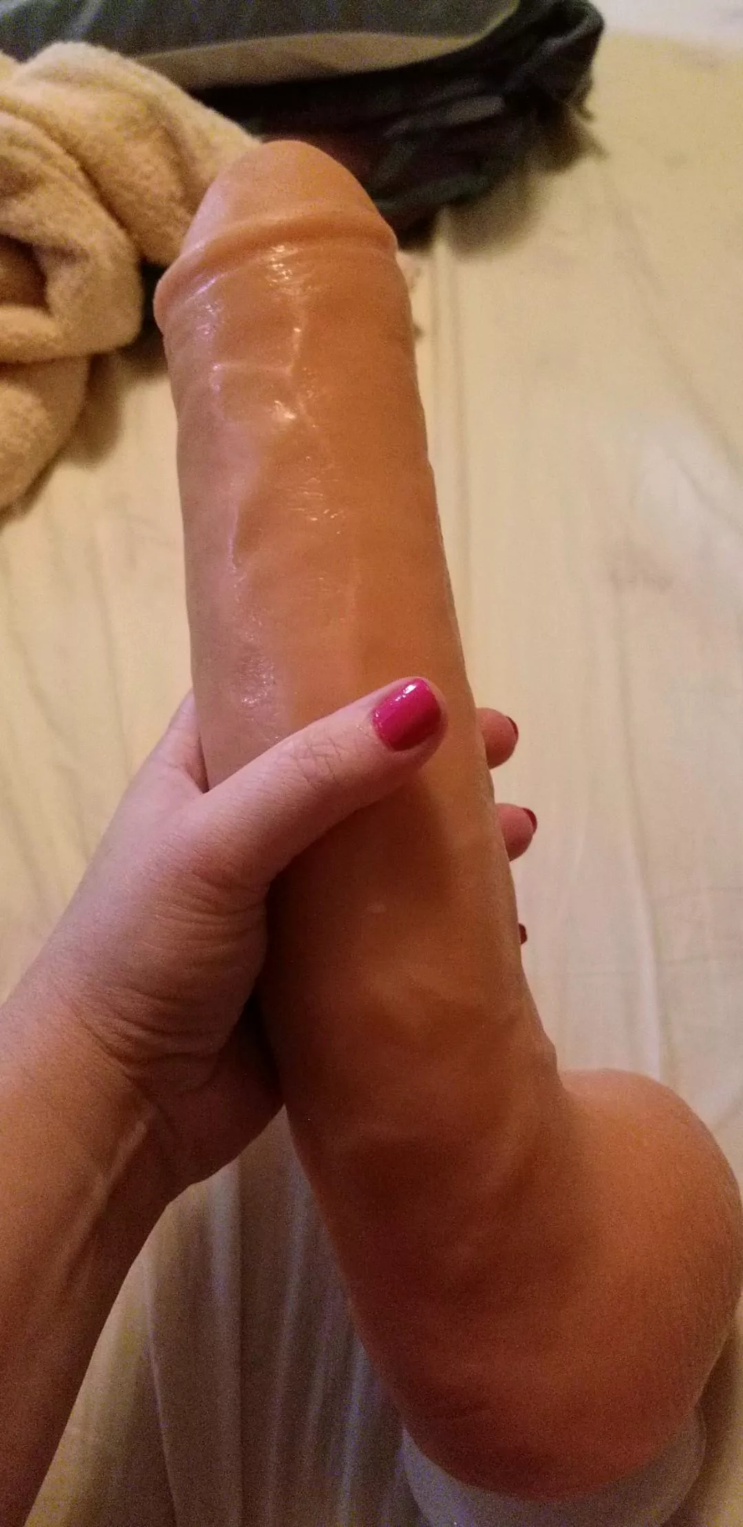 The wife's John holmes dildo
