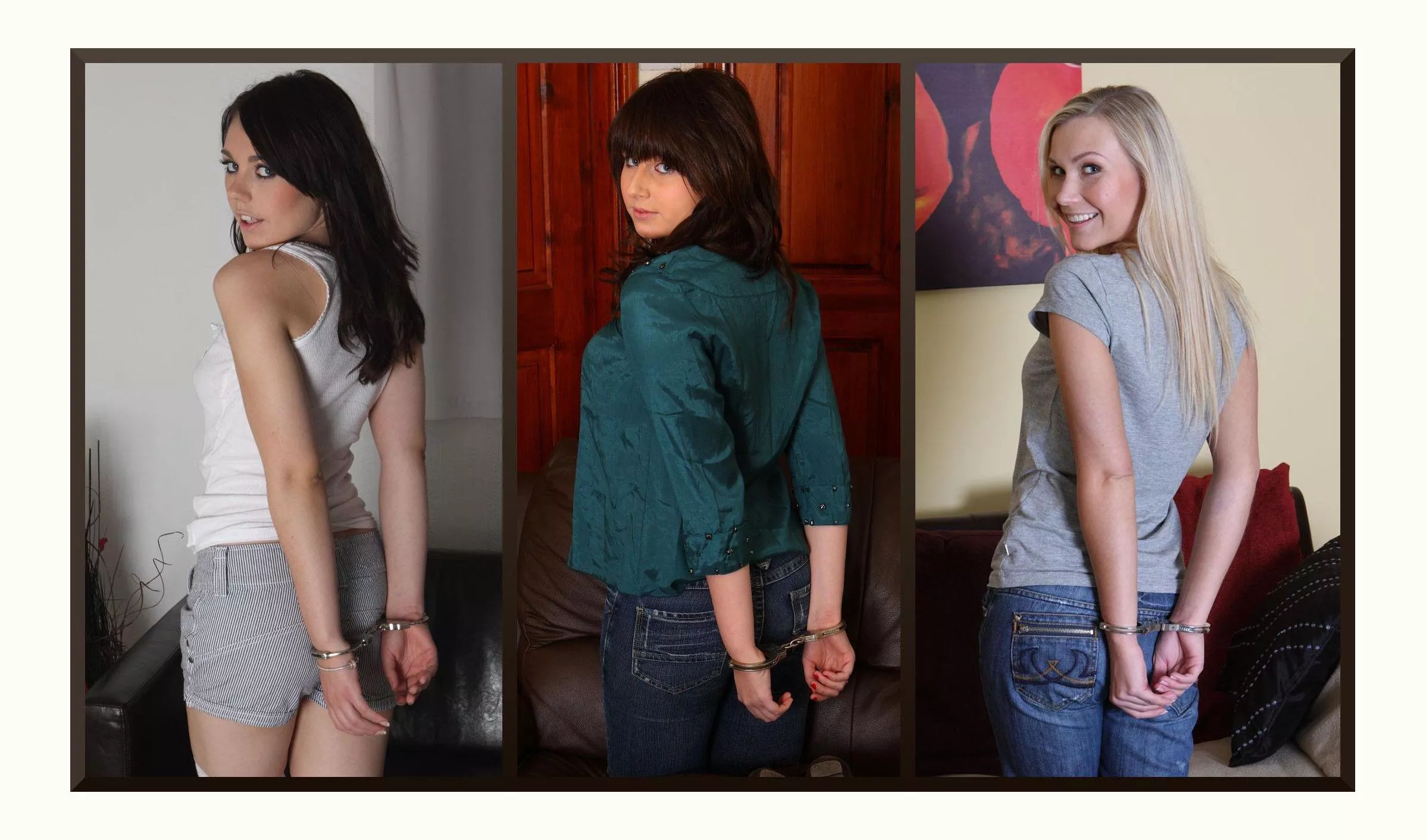 Three Handcuffed Ones