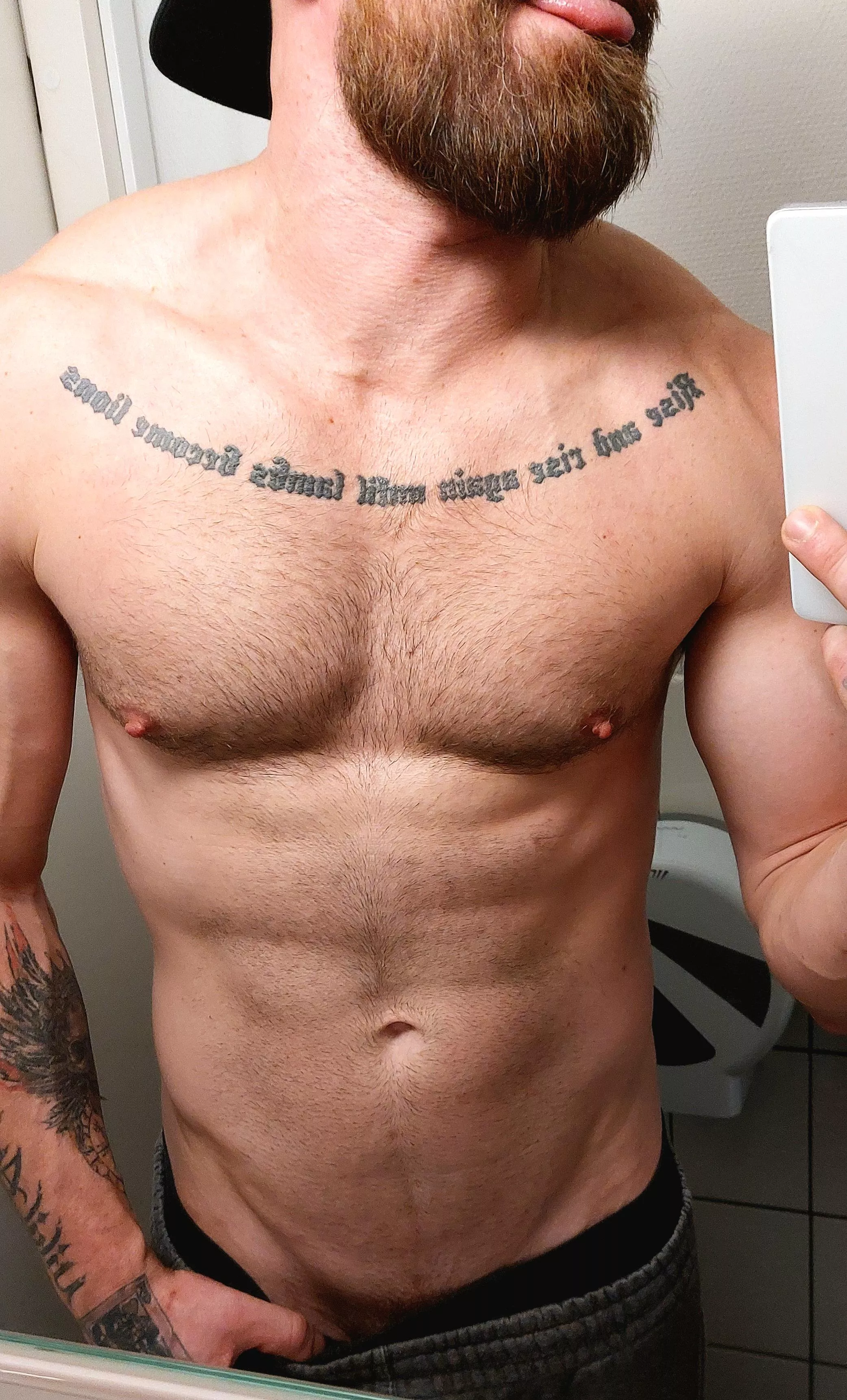 Very much big boi feel after gym ugh