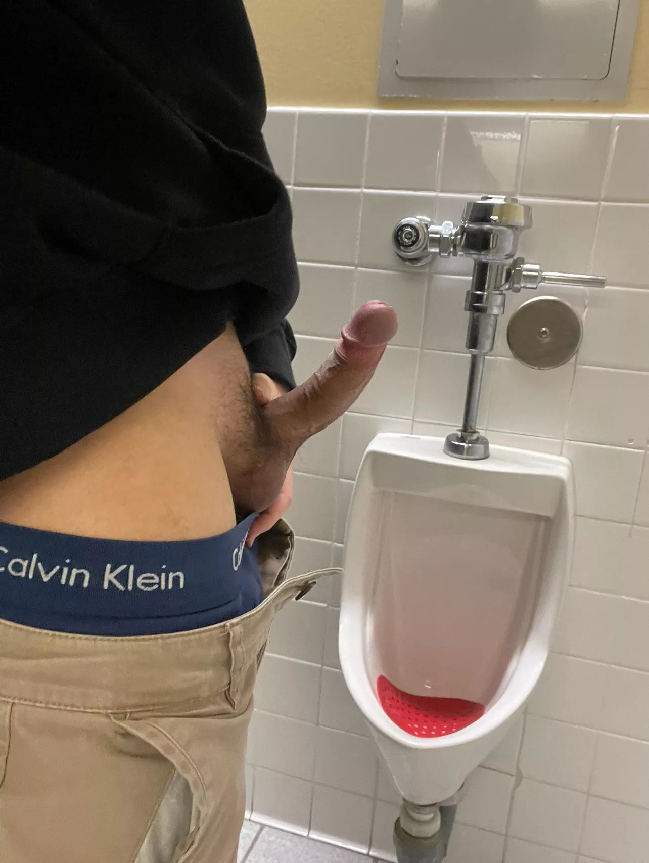 What would you do if you saw my cock out?