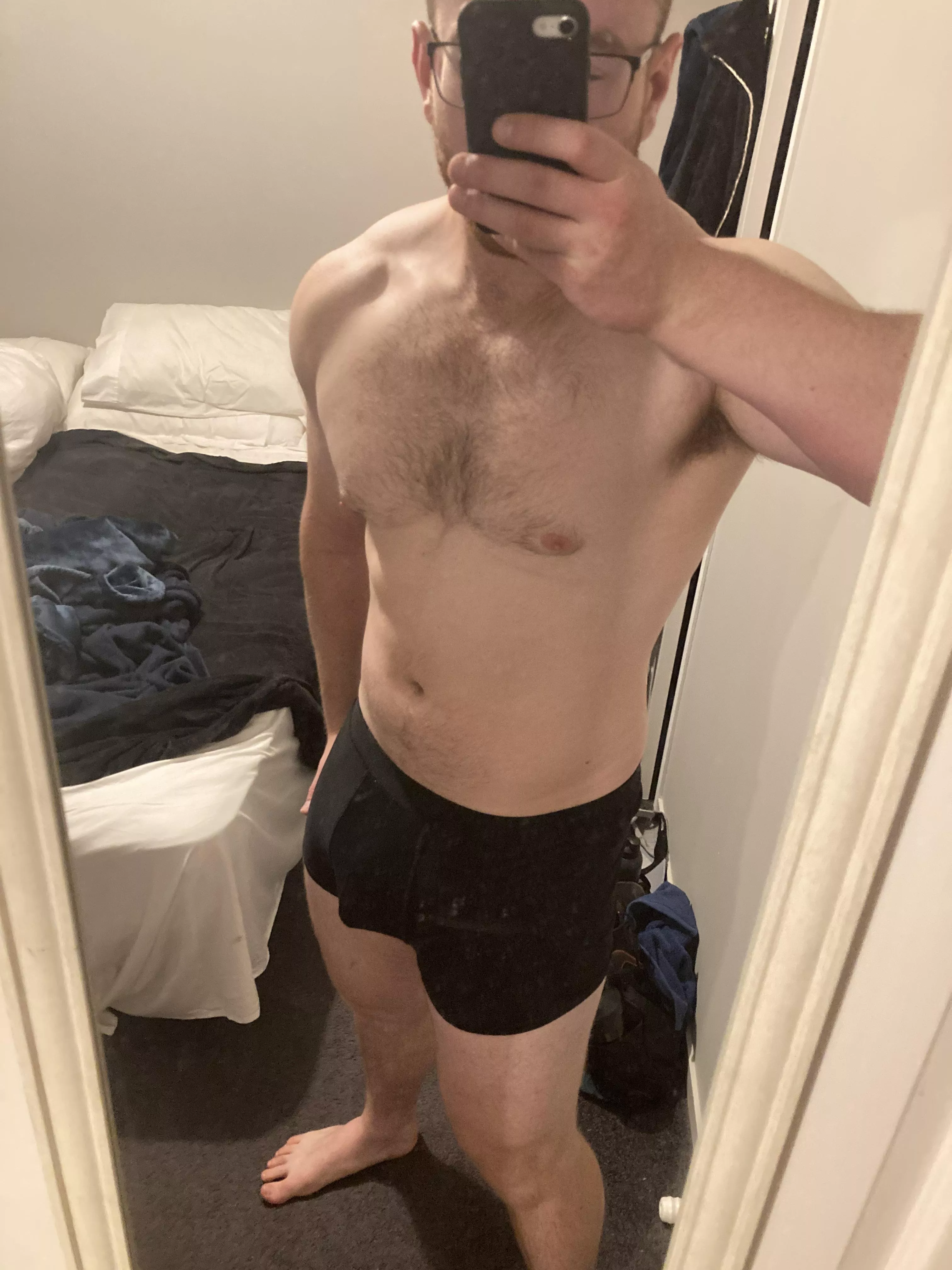 Who likes just a little hair rather than a full landing? 😉