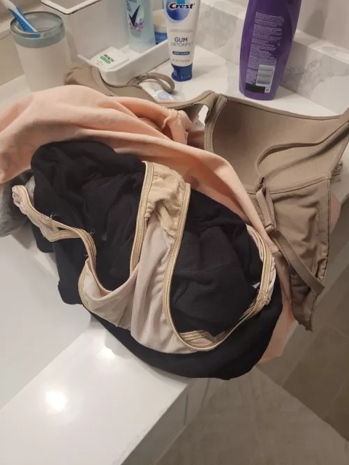 Why does she leave them for me