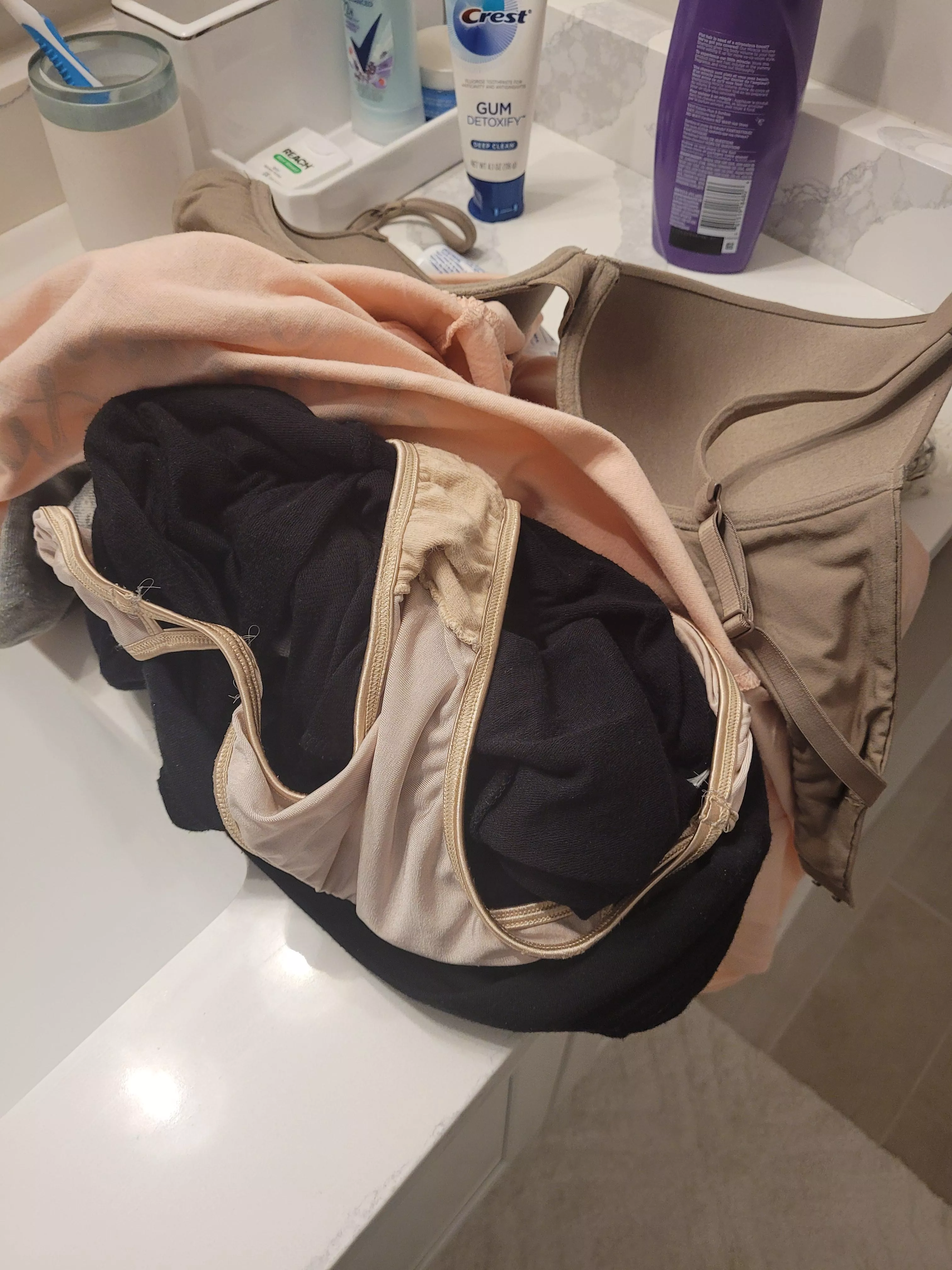 Why does she leave them for me