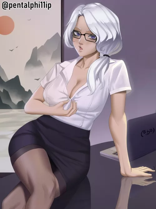 Willow's secretary work (pentalphi11ip)