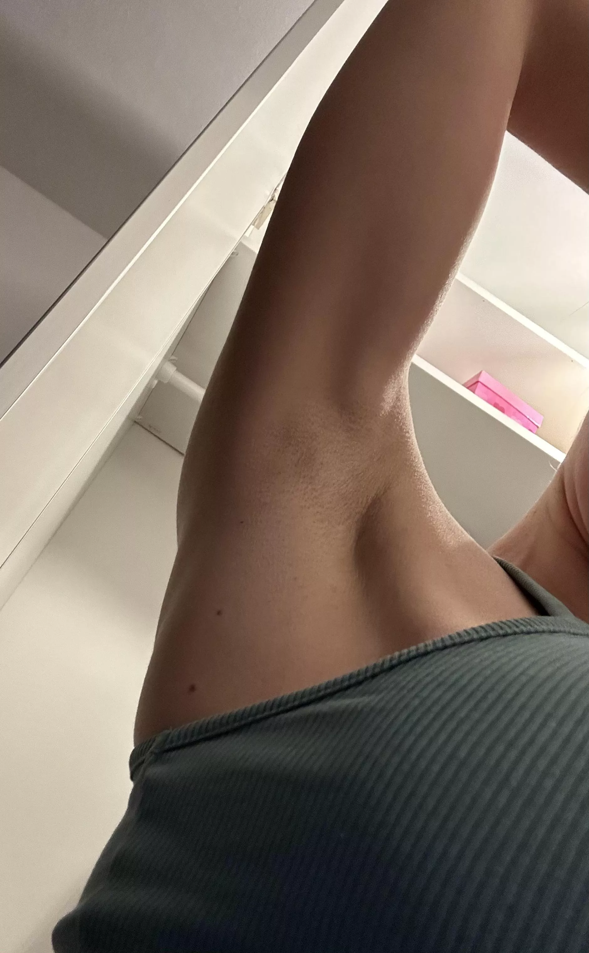would you cum on my 40yo armpits?