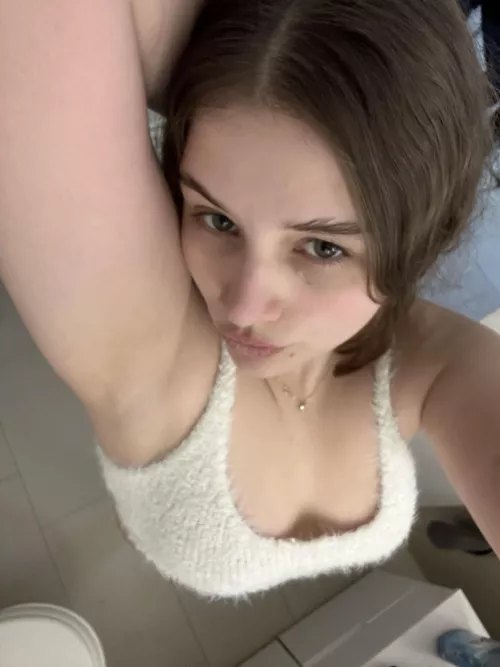 Would you lick my 19yo teen armpits today?