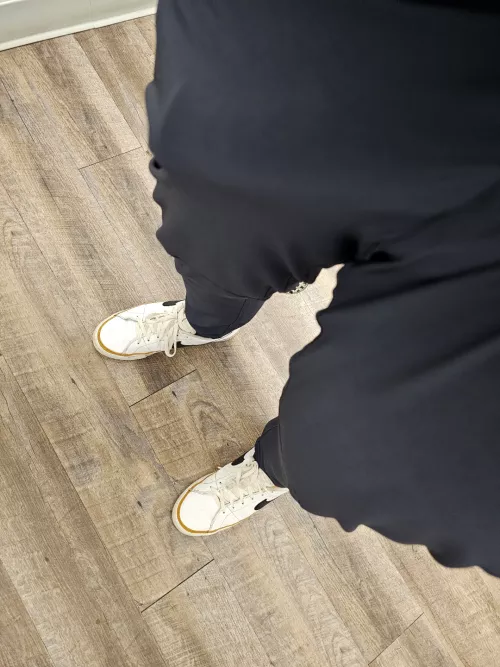 You think this little outline is too noticeable for work?