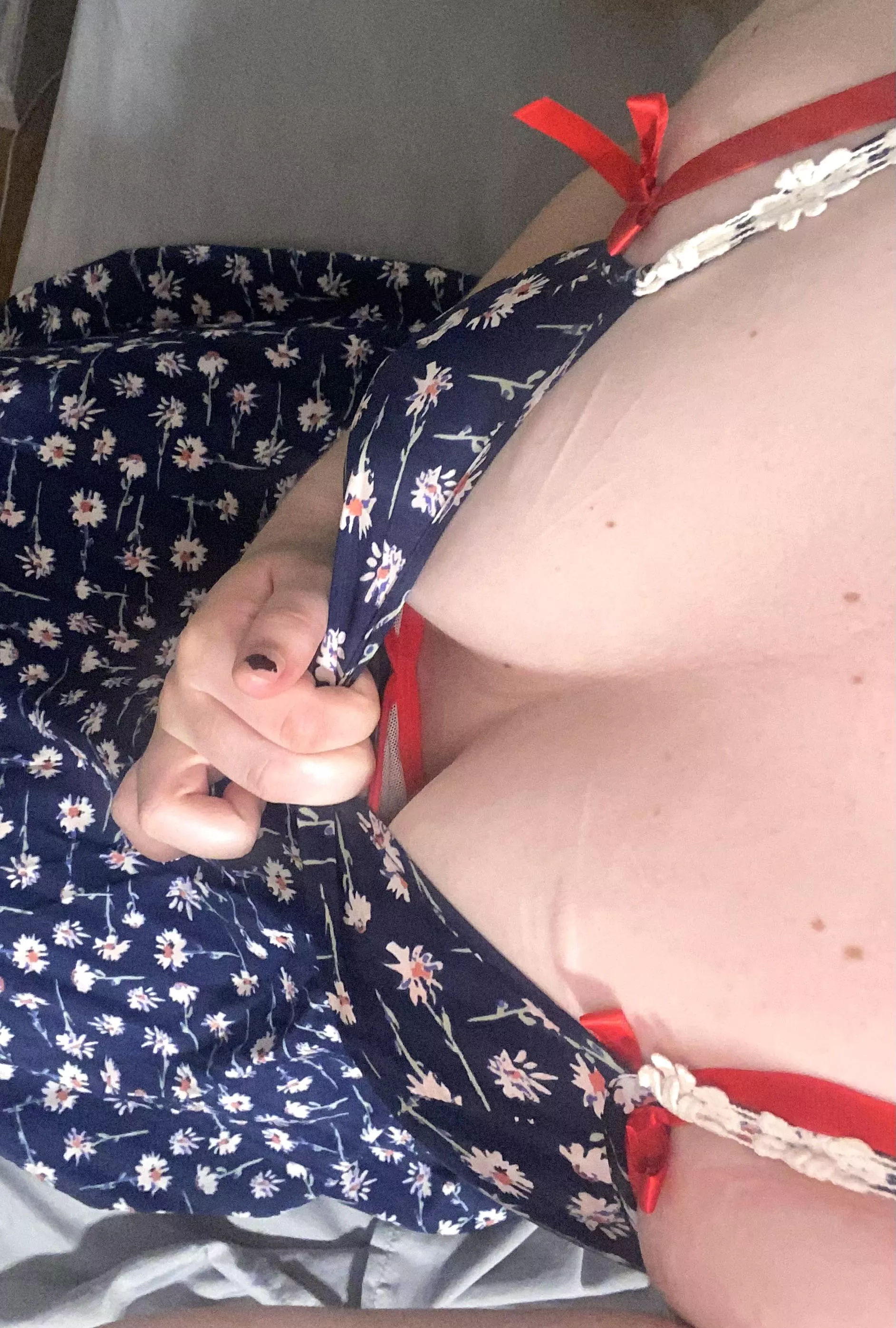 A sneaky boob POV just for you!