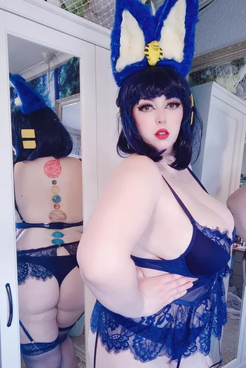 Ankha mirror butt by PixieCakeface (self)