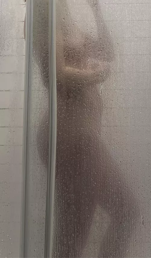 Anyone wanna join me and make this shower more fun? Have to leave a little to the imagination…😉