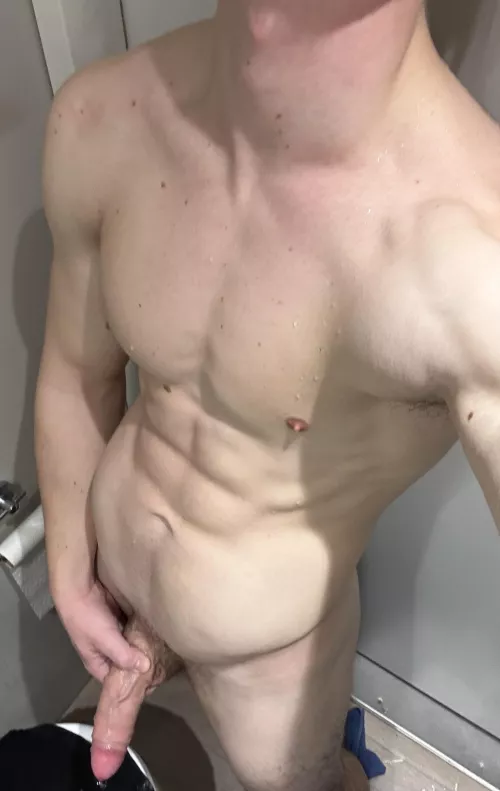 Be honest, would you help clean me up in the bathroom