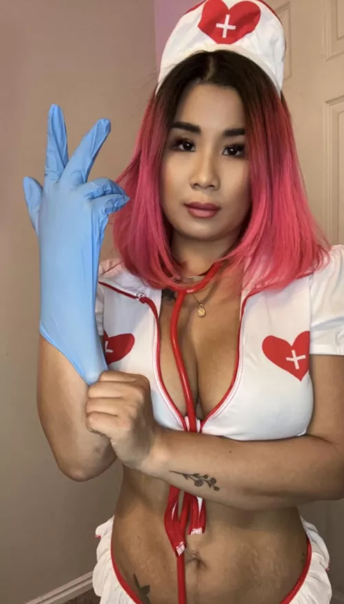 Can I be your naughty nurse?