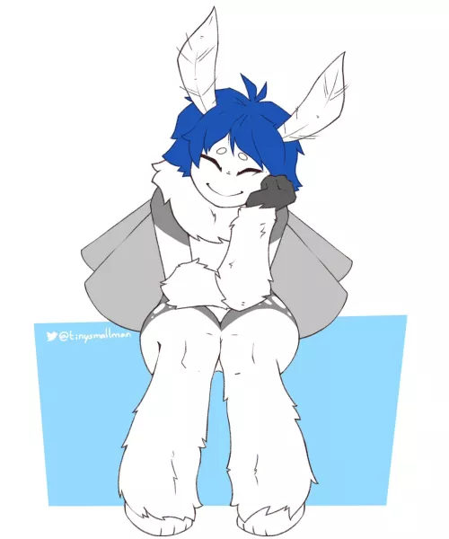 Commission i got of my moth boi!! Art by @tinysmallman