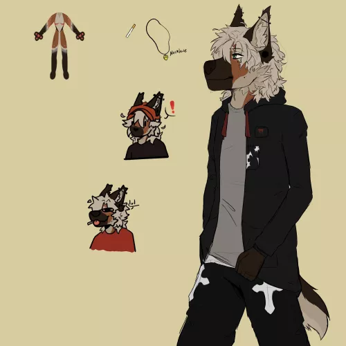 Custom goober for a friend! (Art by me :D)