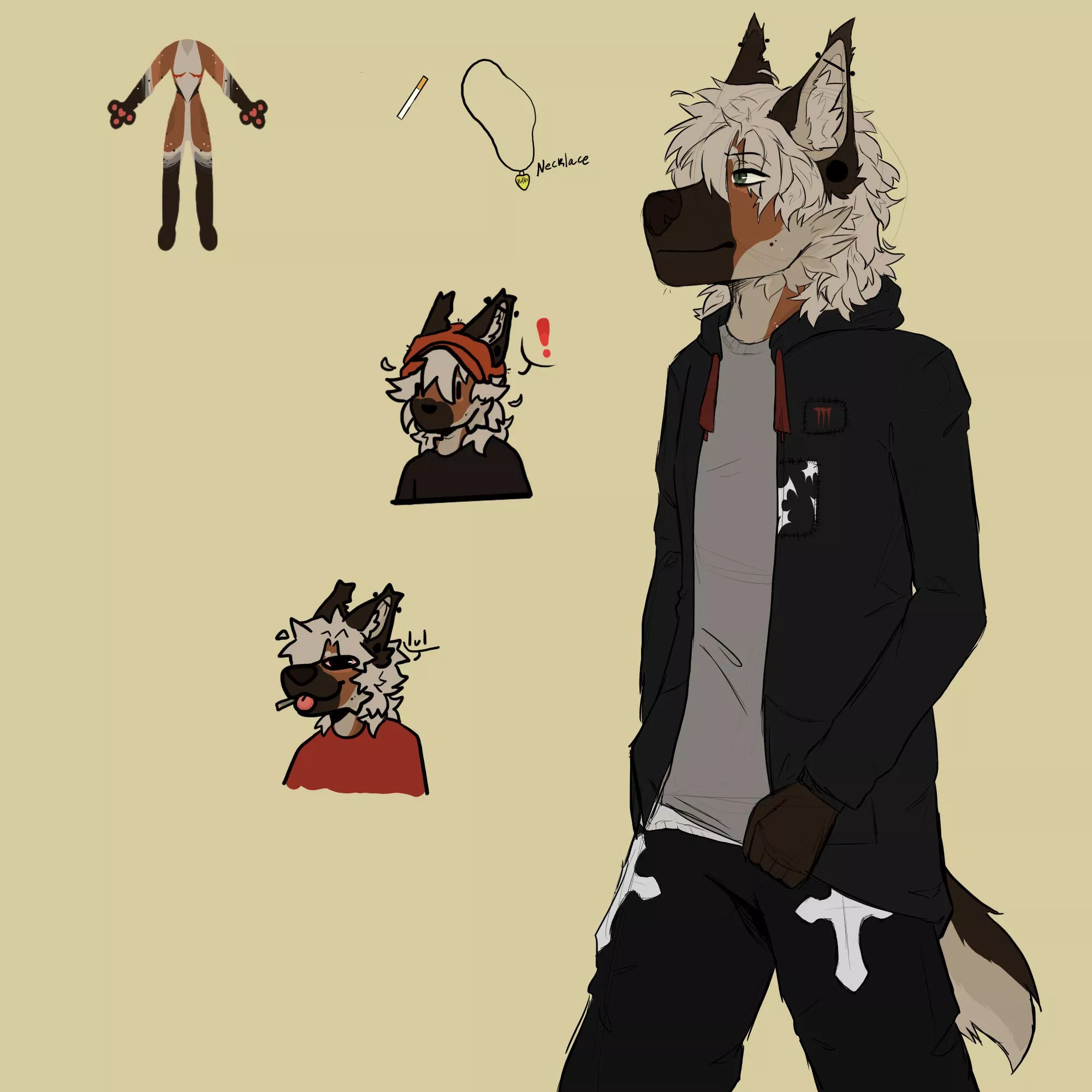 Custom goober for a friend! (Art by me :D)