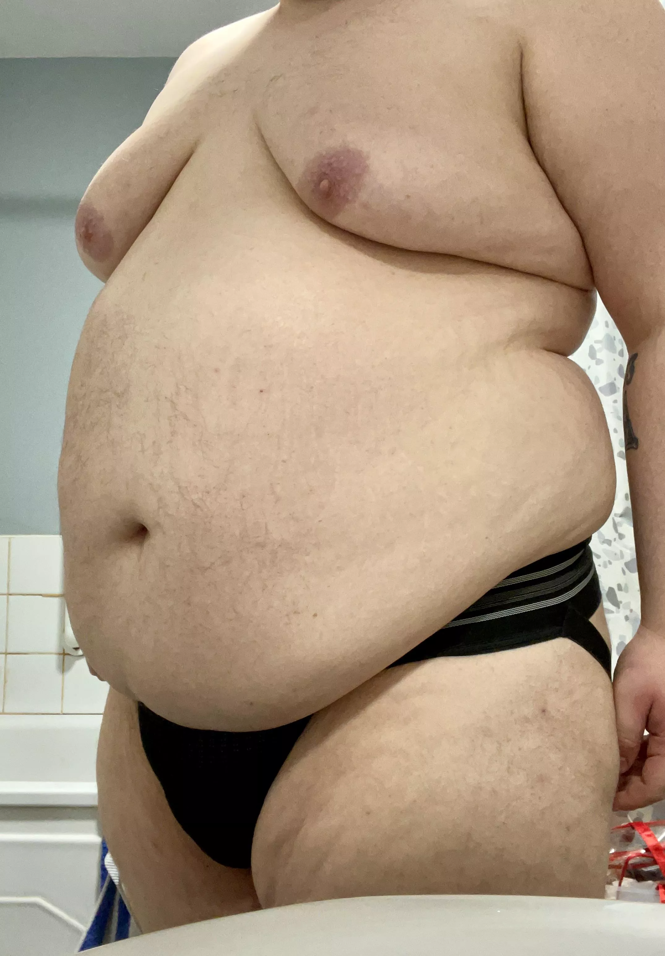 Does this jockstrap make me look fat?