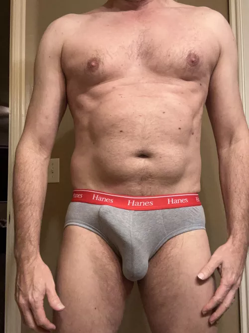 Excited to have new Hanes
