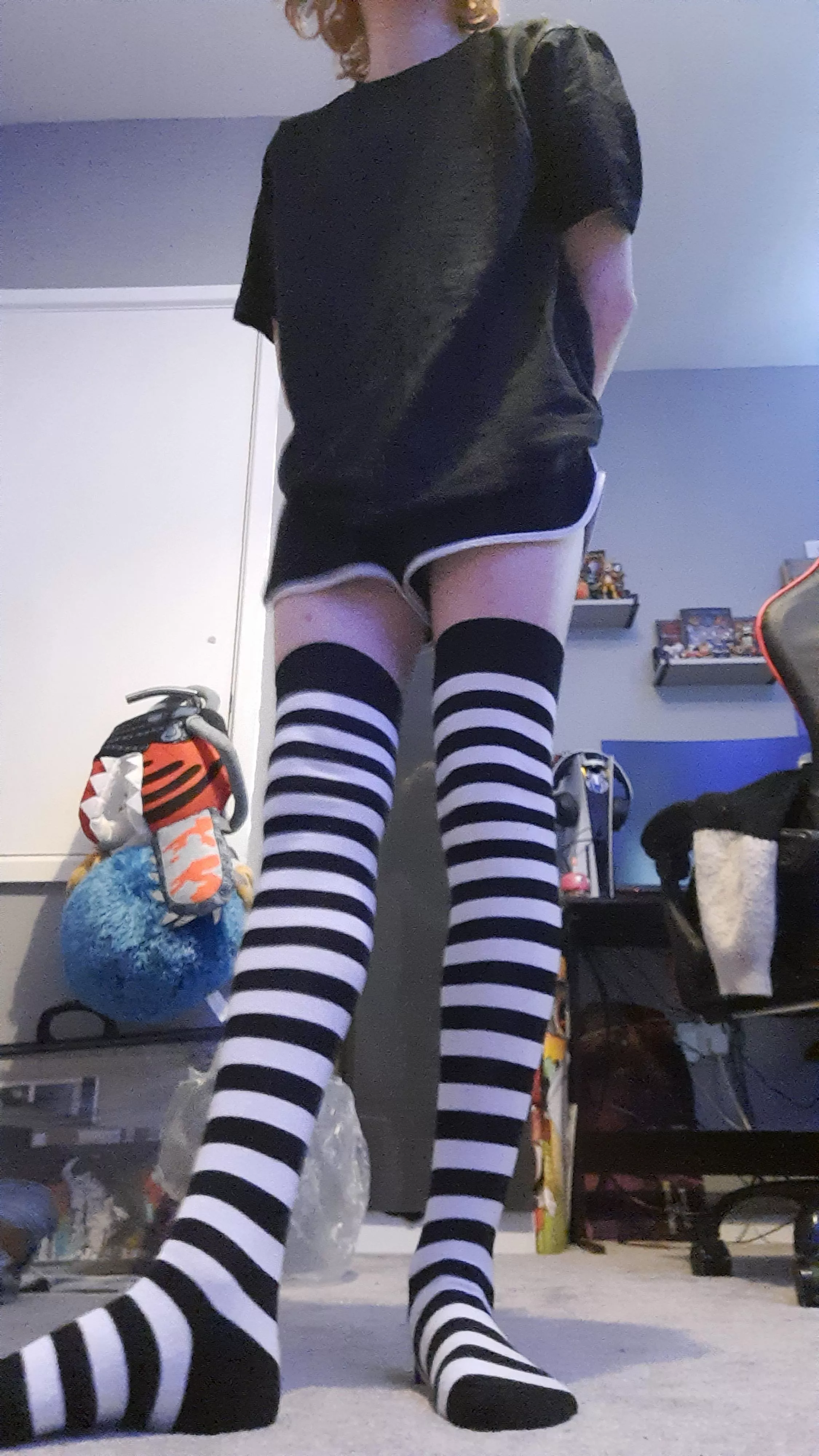 first post + new thigh highs came today :3