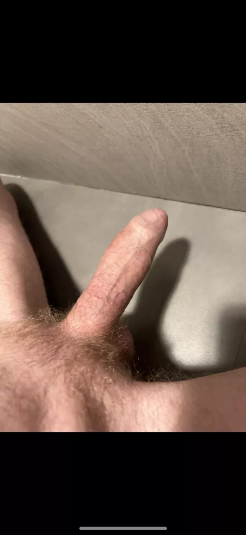 For those who like their uncut cock with some hair xx