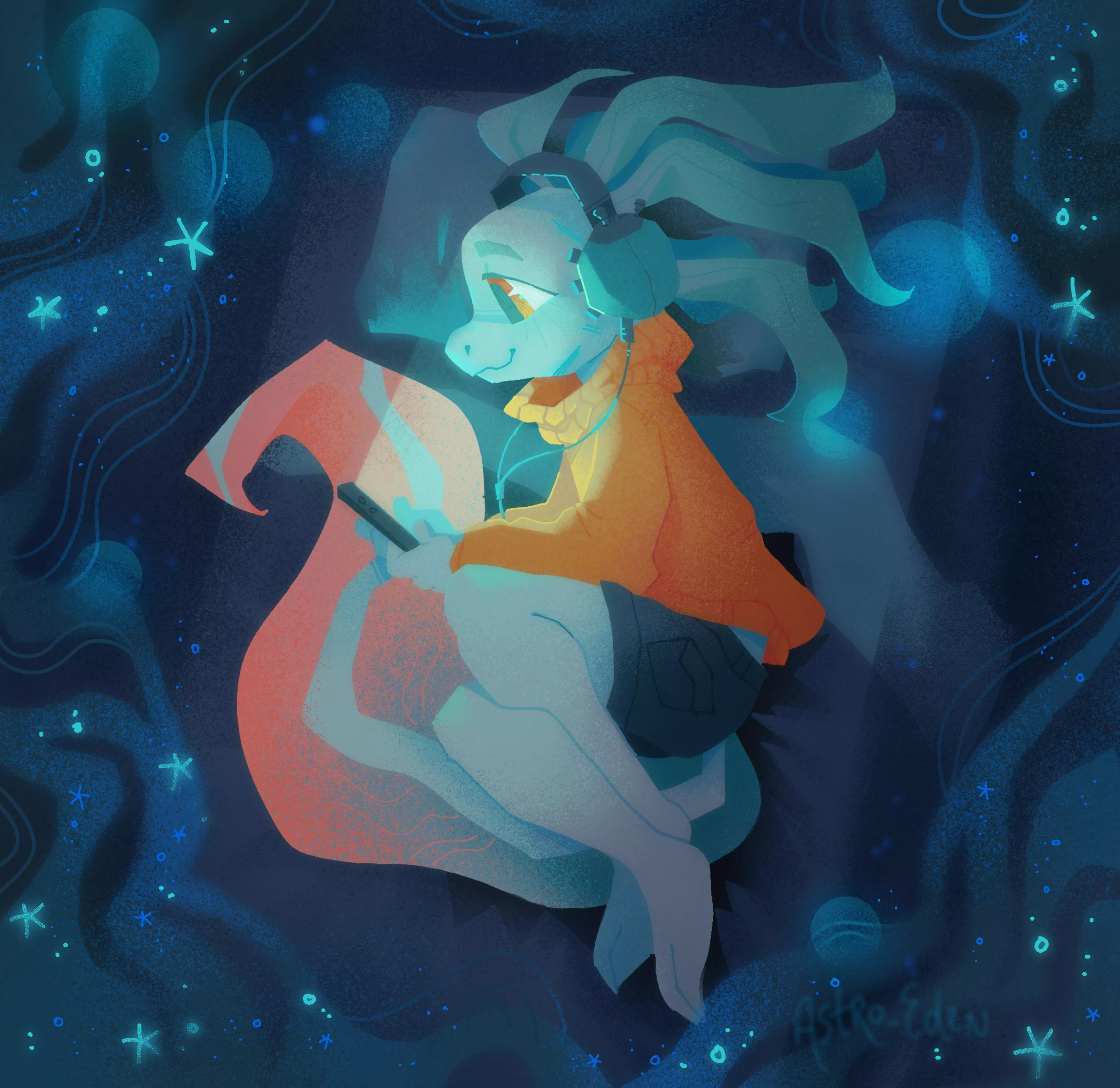 Forgetting the world around me when I talk to you (AstroEden)