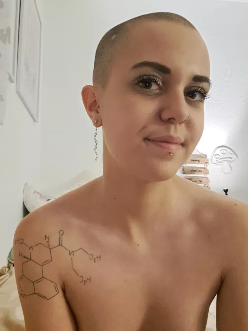 Got laughed at me in the supermarket for being bald. Should I shave it of?