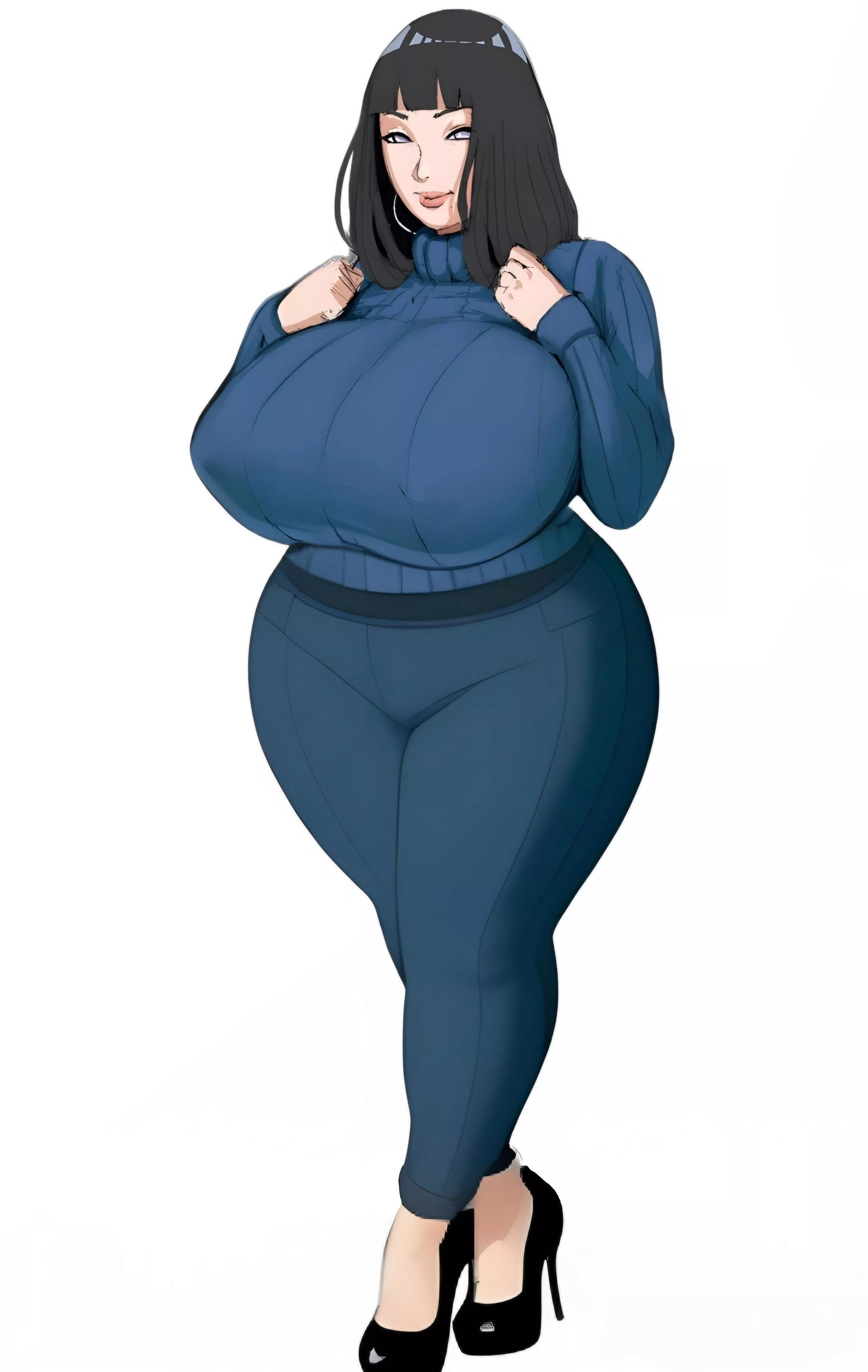 Hinata busty office lady