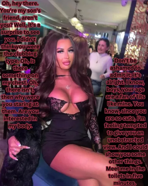 I can’t wait to break your virgin mind