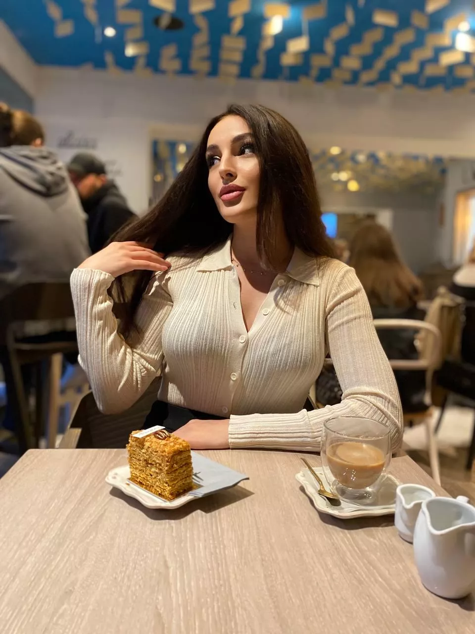 I do my best to hide my fake tits in public