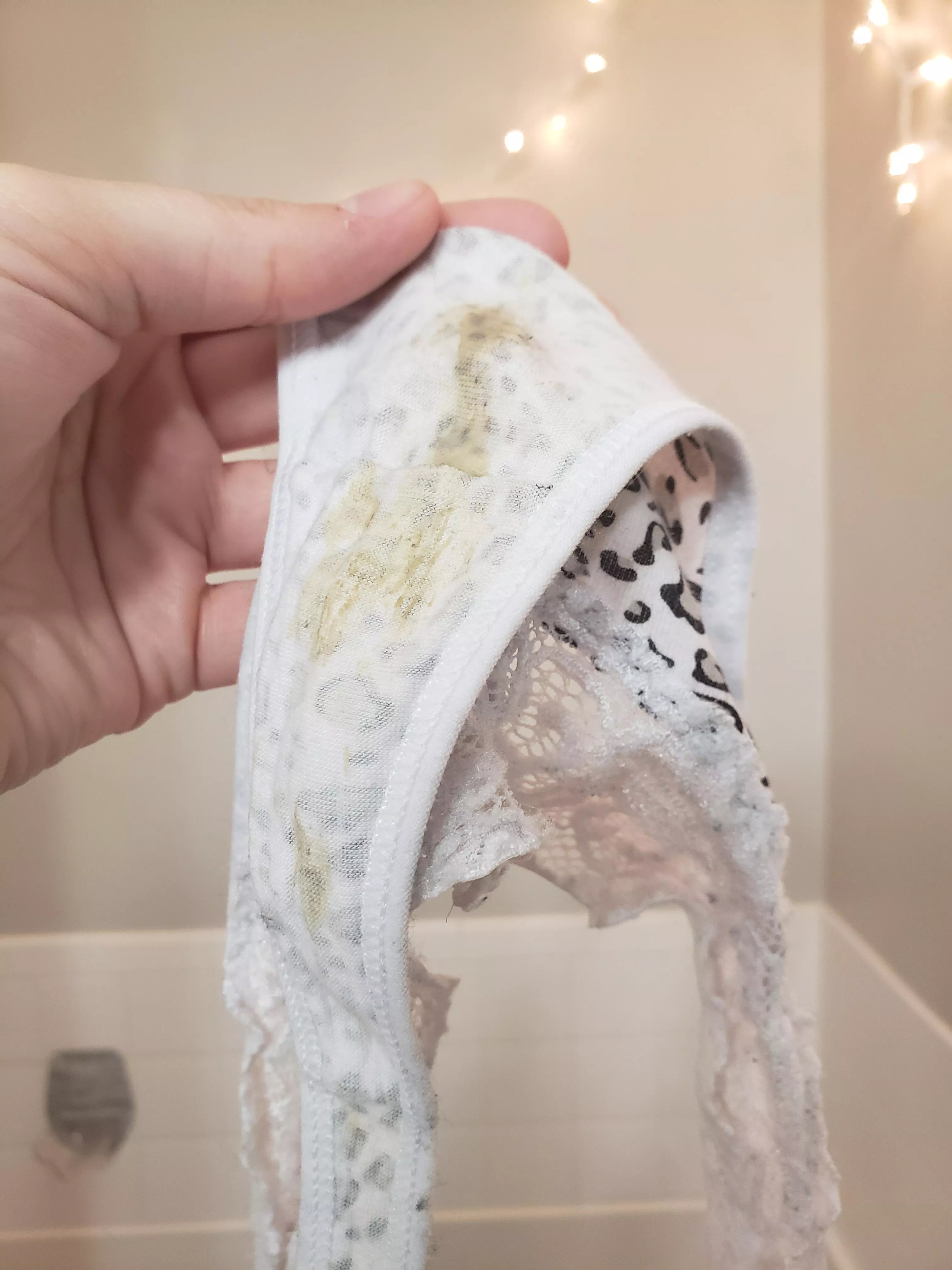 I love sharing my dirty panties with you