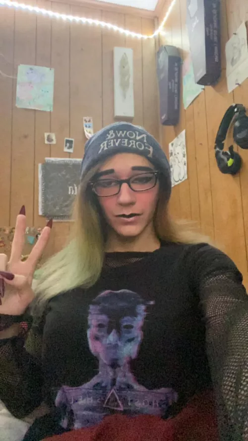 I think I look really cute here