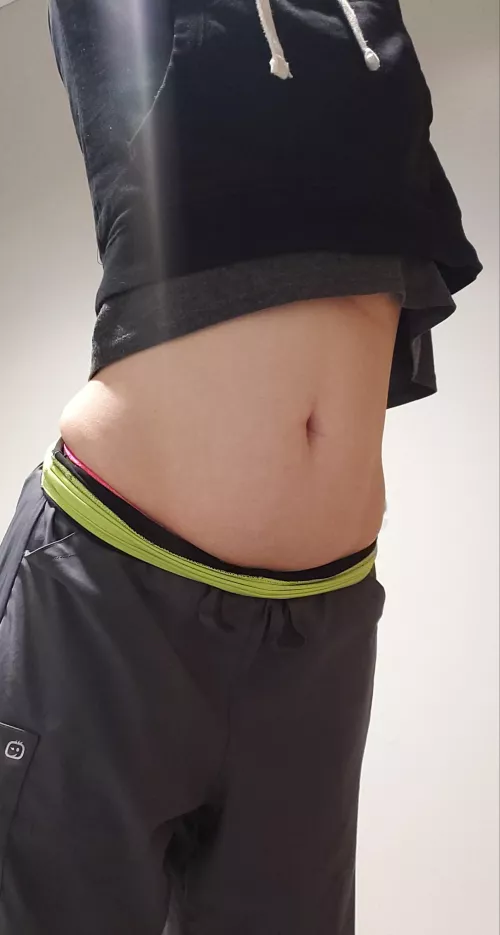 If you saw me stretching like this at work, would you be able to resist?