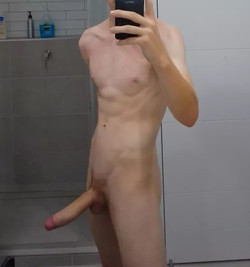 Ignore my sunburnt chest