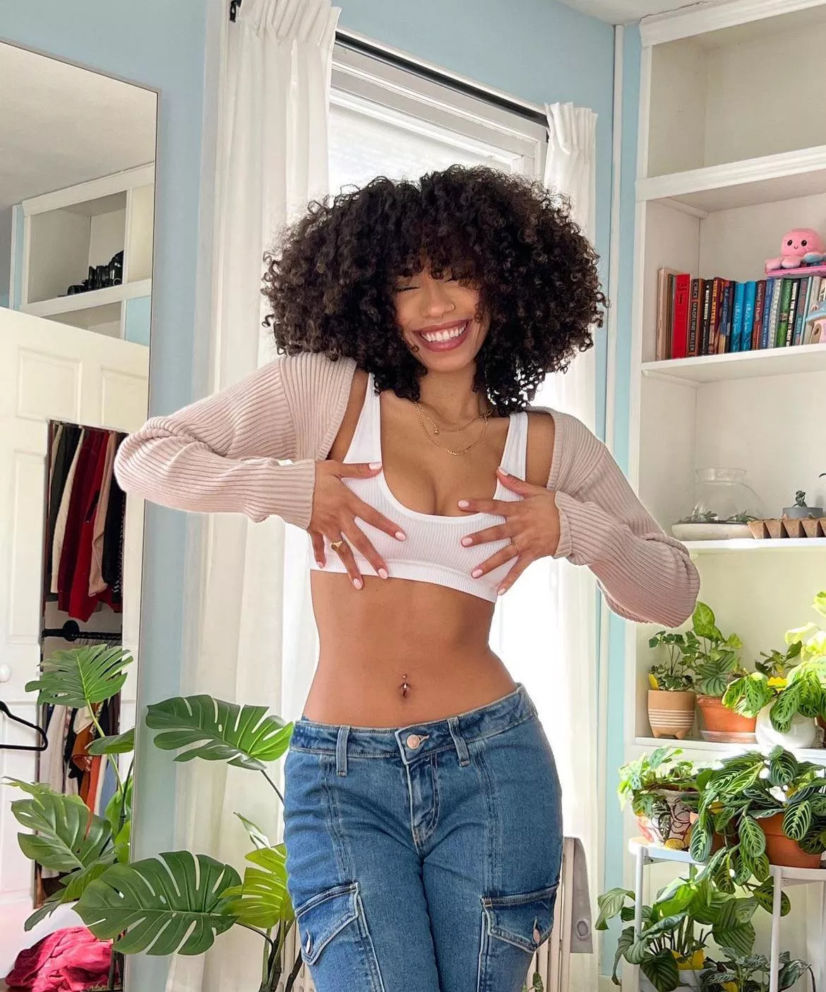 I’m the happiest when I’m surrounded by plants